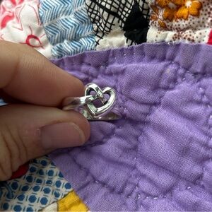 James Avery 8 heart ring